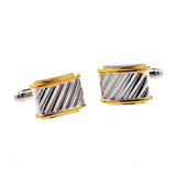 Plain Colour Metal Cufflinks
