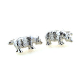 Plain Colour Metal Cufflinks