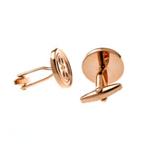 Plain Colour Metal Cufflinks