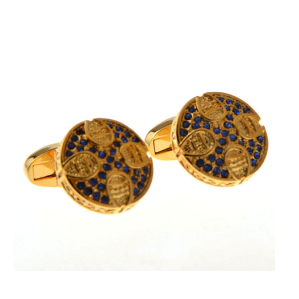 Crystal Zircon Cufflinks