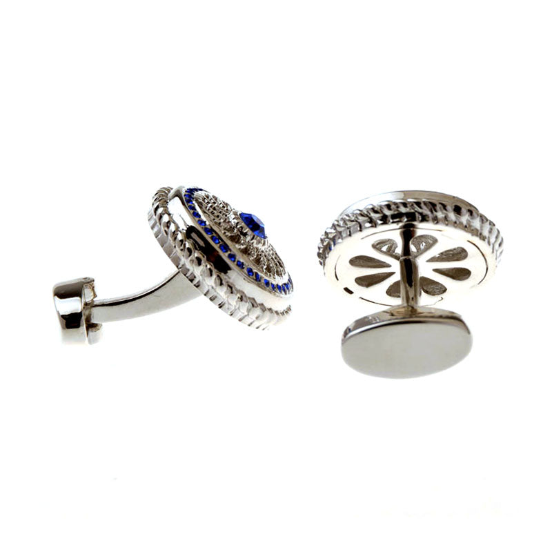 Crystal Zircon Cufflinks
