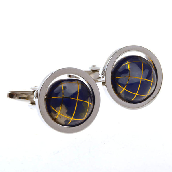 Sports Technology Cateye Glass Cufflinks