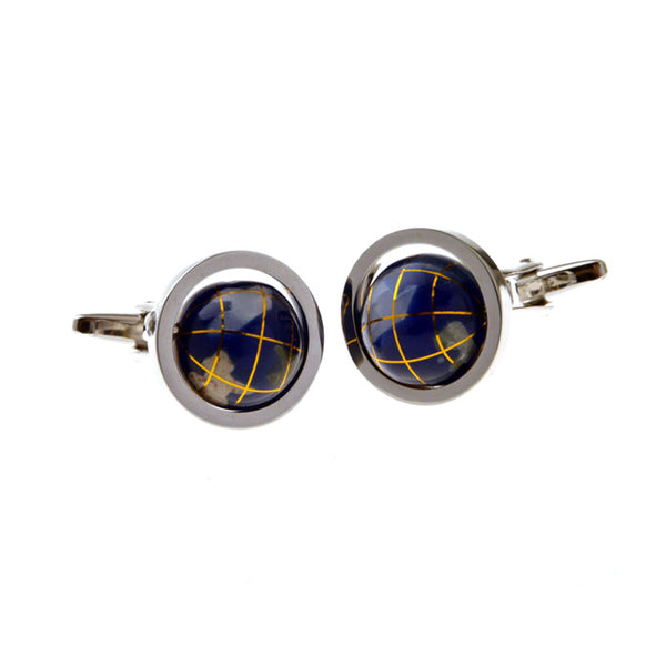 Sports Technology Cateye Glass Cufflinks