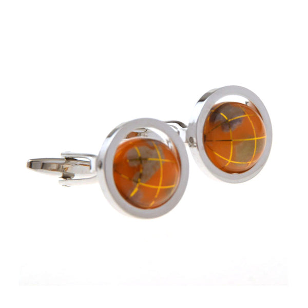 Sports Technology Cateye Glass Cufflinks