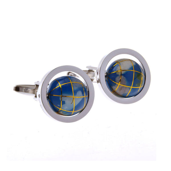 Sports Technology Cateye Glass Cufflinks