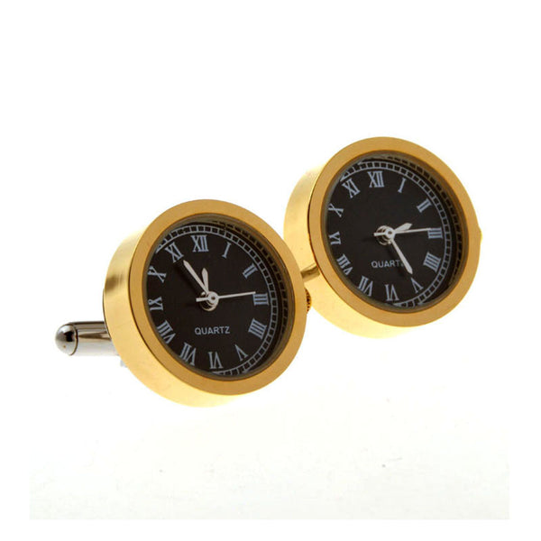 Sports Technology Movements Clocks Cufflinks