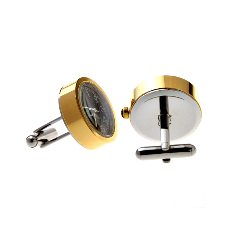 Sports Technology Movements Clocks Cufflinks