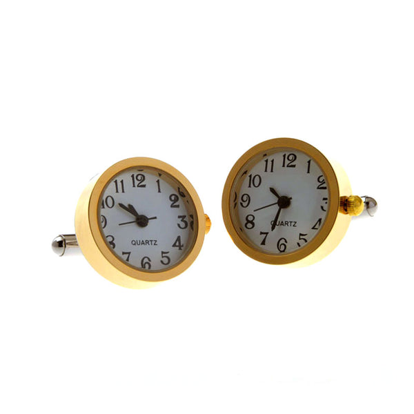 Sports Technology Movements Clocks Cufflinks