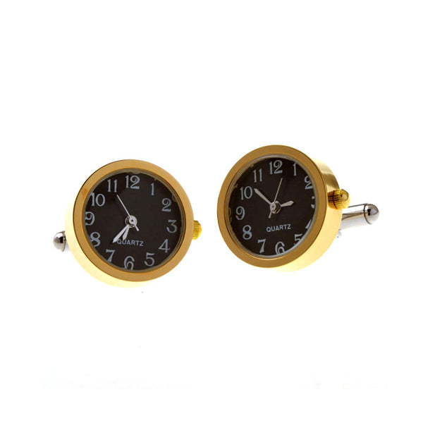 Sports Technology Movements Clocks Cufflinks