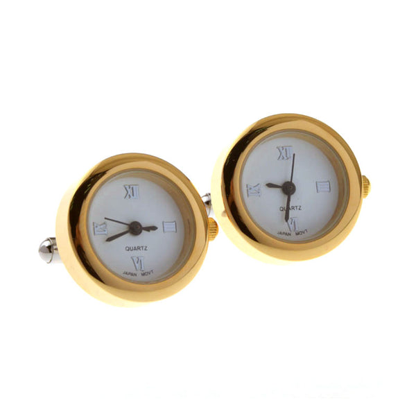 Sports Technology Movements Clocks Cufflinks