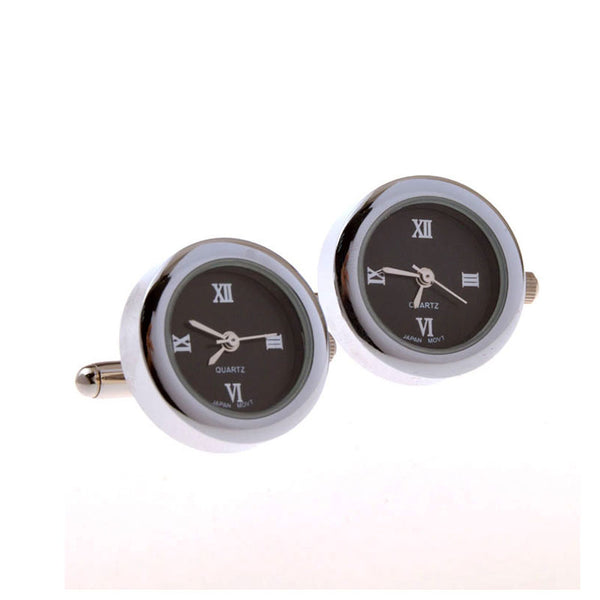 Sports Technology Movements Clocks Cufflinks