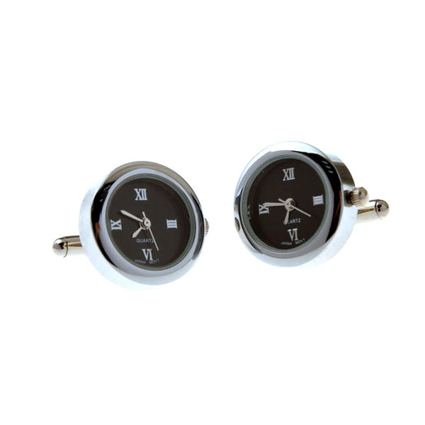 Sports Technology Movements Clocks Cufflinks