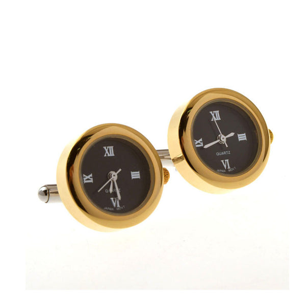Sports Technology Movements Clocks Cufflinks