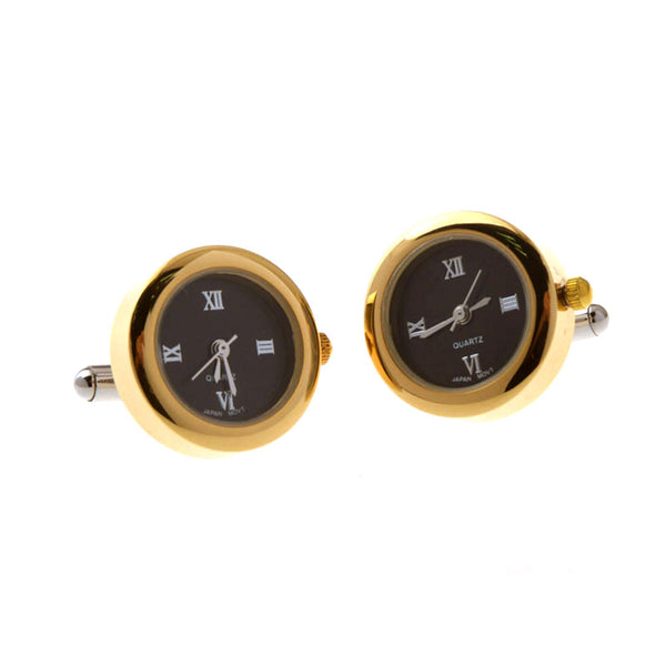 Sports Technology Movements Clocks Cufflinks