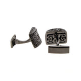 Plain Colour Metal Cufflinks