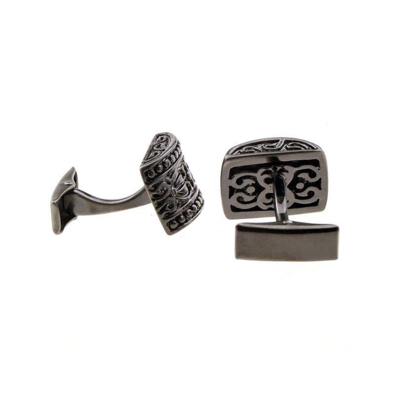 Plain Colour Metal Cufflinks