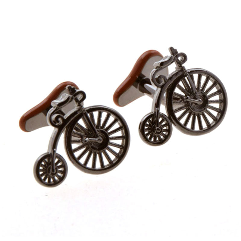 Car Logo Traffic Enamel Dropping Glue Cufflinks