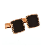 Enamel Dropping Glue Cufflinks