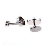 Enamel Dropping Glue Cufflinks