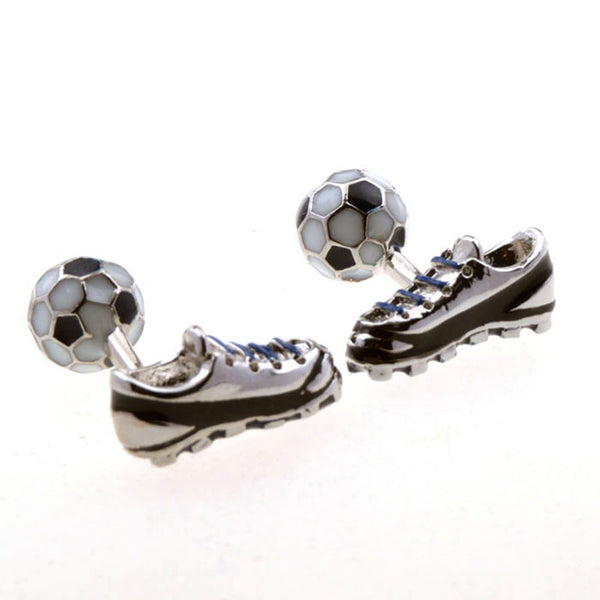 Sports Technology Enamel Dropping Glue Cufflinks