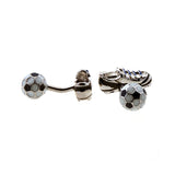 Sports Technology Enamel Dropping Glue Cufflinks