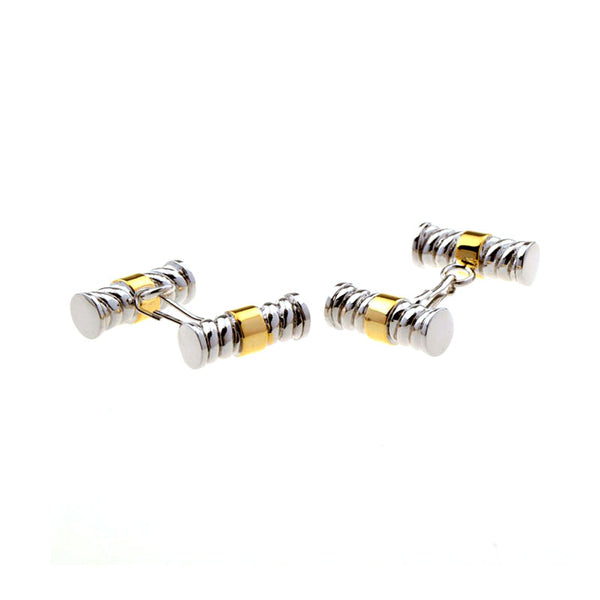 Plain Colour Metal Cufflinks