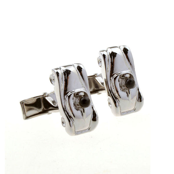 Car Logo Traffic Plain Colour Metal Cufflinks