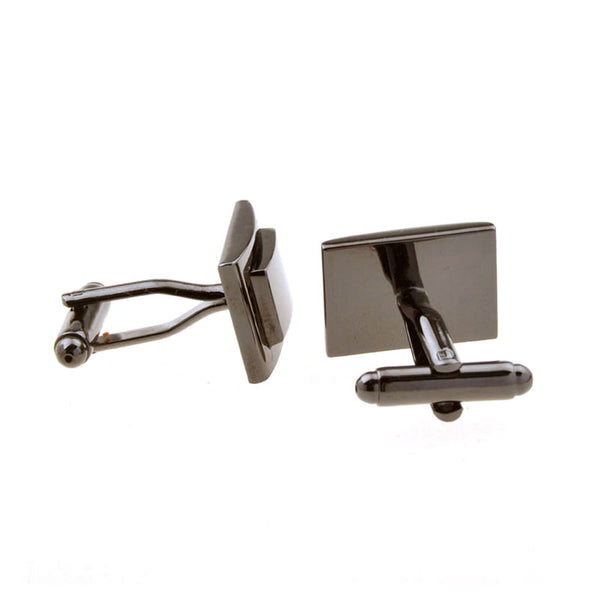 Plain Colour Metal Cufflinks