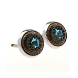 Crystal Zircon Cufflinks