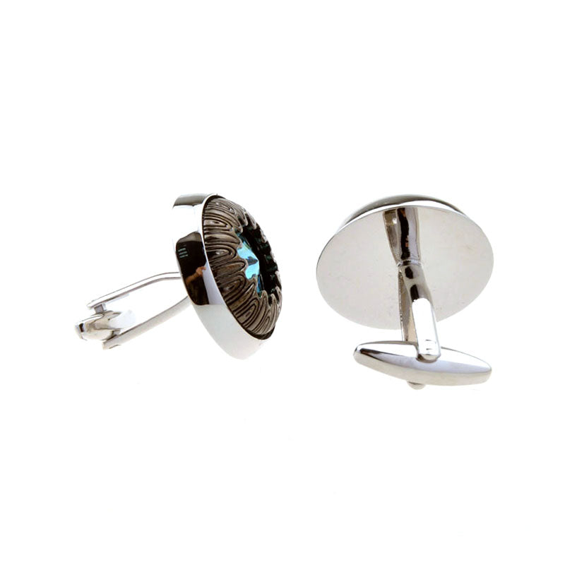 Crystal Zircon Cufflinks