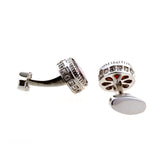 Crystal Zircon Cufflinks