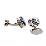 Crystal Zircon Cufflinks