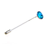 Crystal Zircon Brooch