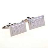 Plain Colour Metal Cufflinks
