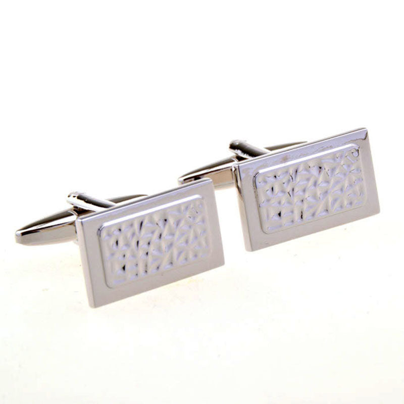 Plain Colour Metal Cufflinks