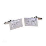 Plain Colour Metal Cufflinks