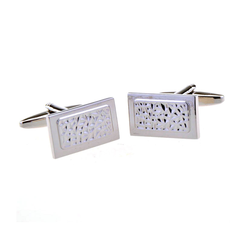 Plain Colour Metal Cufflinks