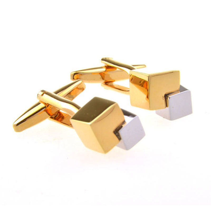 Plain Colour Metal Cufflinks
