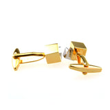 Plain Colour Metal Cufflinks
