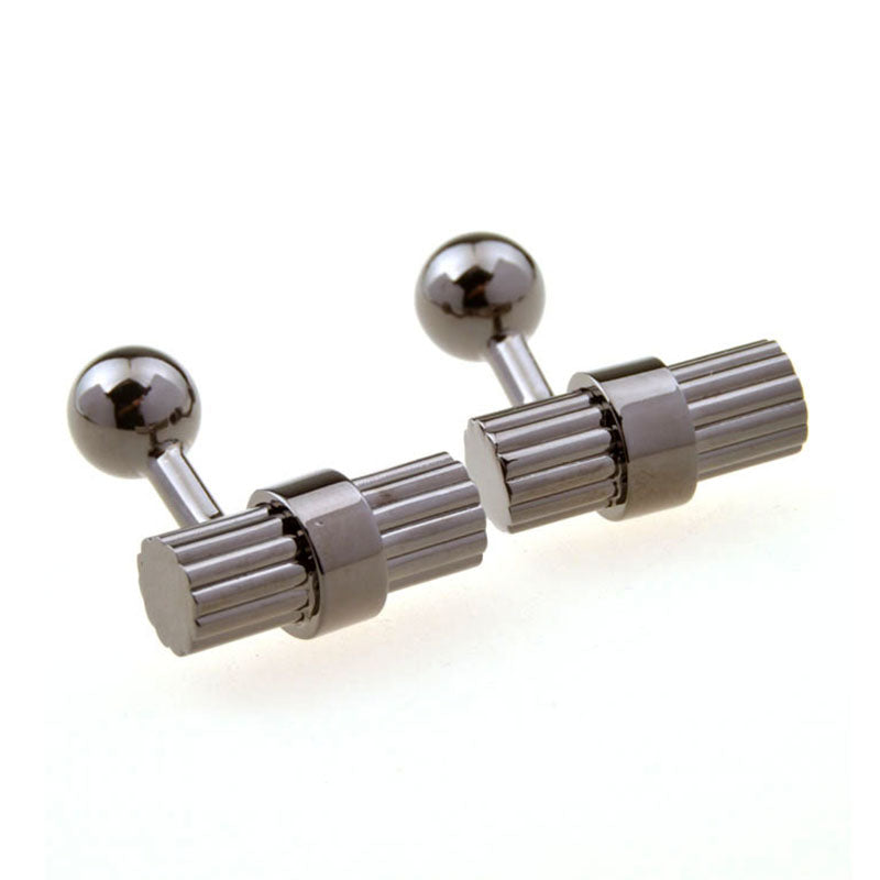 Plain Colour Metal Cufflinks