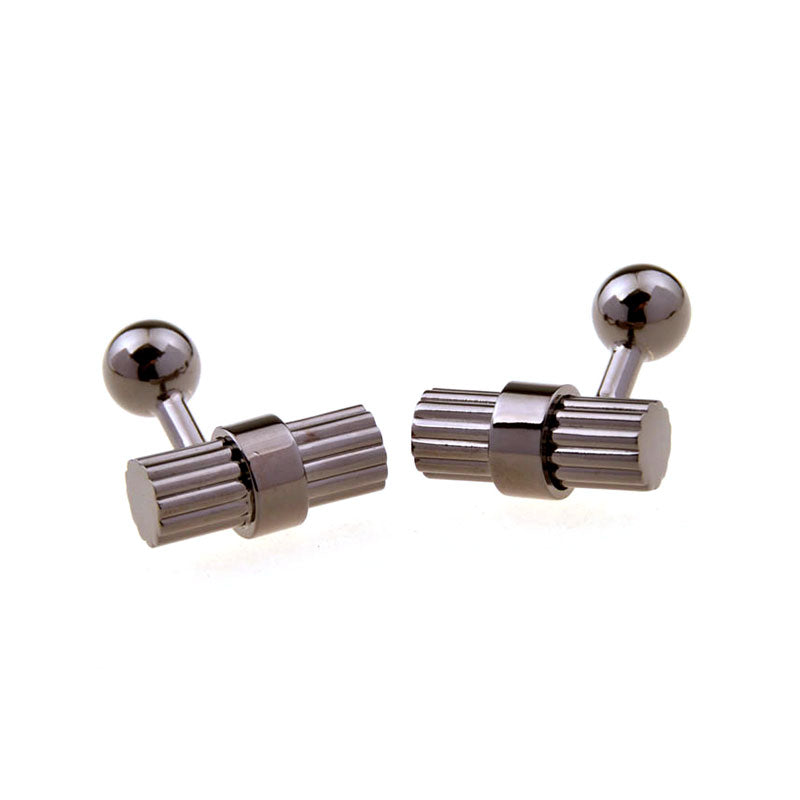 Plain Colour Metal Cufflinks