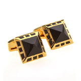 Enamel Dropping Glue Cufflinks