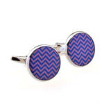 Enamel Dropping Glue Cufflinks