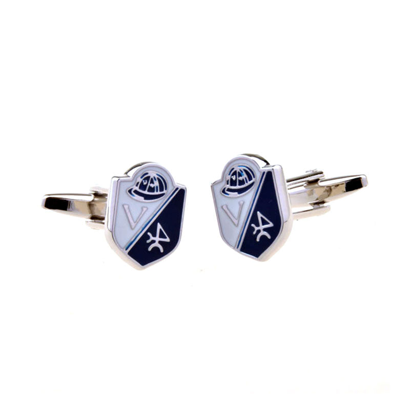 Enamel Dropping Glue Cufflinks
