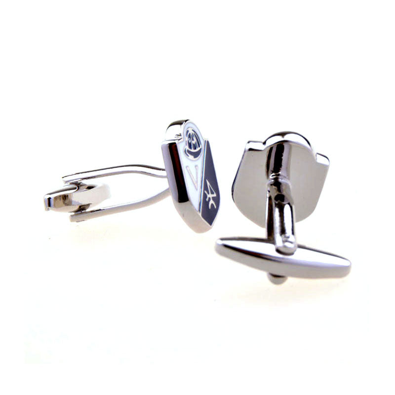 Enamel Dropping Glue Cufflinks