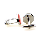 Enamel Dropping Glue Cufflinks