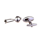 Enamel Dropping Glue Cufflinks