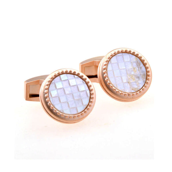 Shells Agate Cufflinks