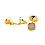 Shells Agate Cufflinks