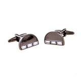 Crystal Zircon Cufflinks